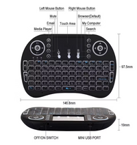 My Total TV Mini i8 Air Fly Mouse & Wireless Keyboard