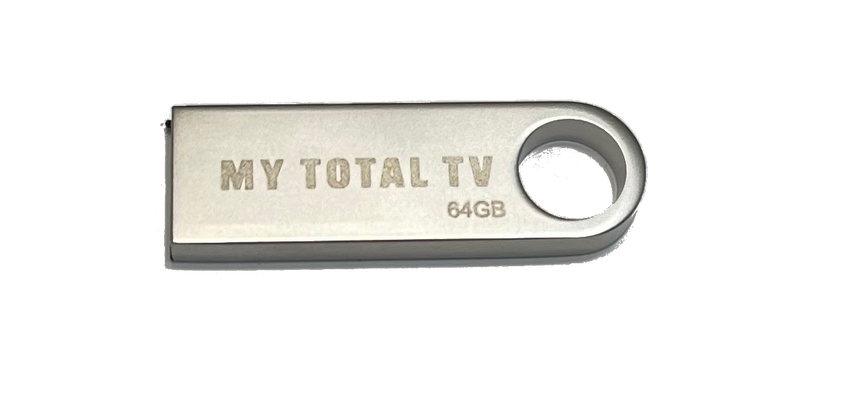 My Total TV 64GB USB Drive – Secure, High-Speed Storage